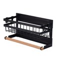 thumbnail image 1 of veasfak Black Spice Rack Paper Towel Holder for Small Things Seasoning Refrigerator Fridge Jars A, 1 of 7