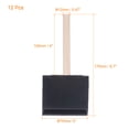 thumbnail image 2 of Unique Bargains 3 Inch Bevel Edge with Wood Handle Foam Paint Brushes 12Pack, 2 of 5