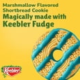 thumbnail image 2 of Keebler Fudge Stripes Marshmallow, Shortbread Cookies Coated in Marshmallow flavored Keebler Fudge, Limited Edition 9.5 oz, 2 of 12