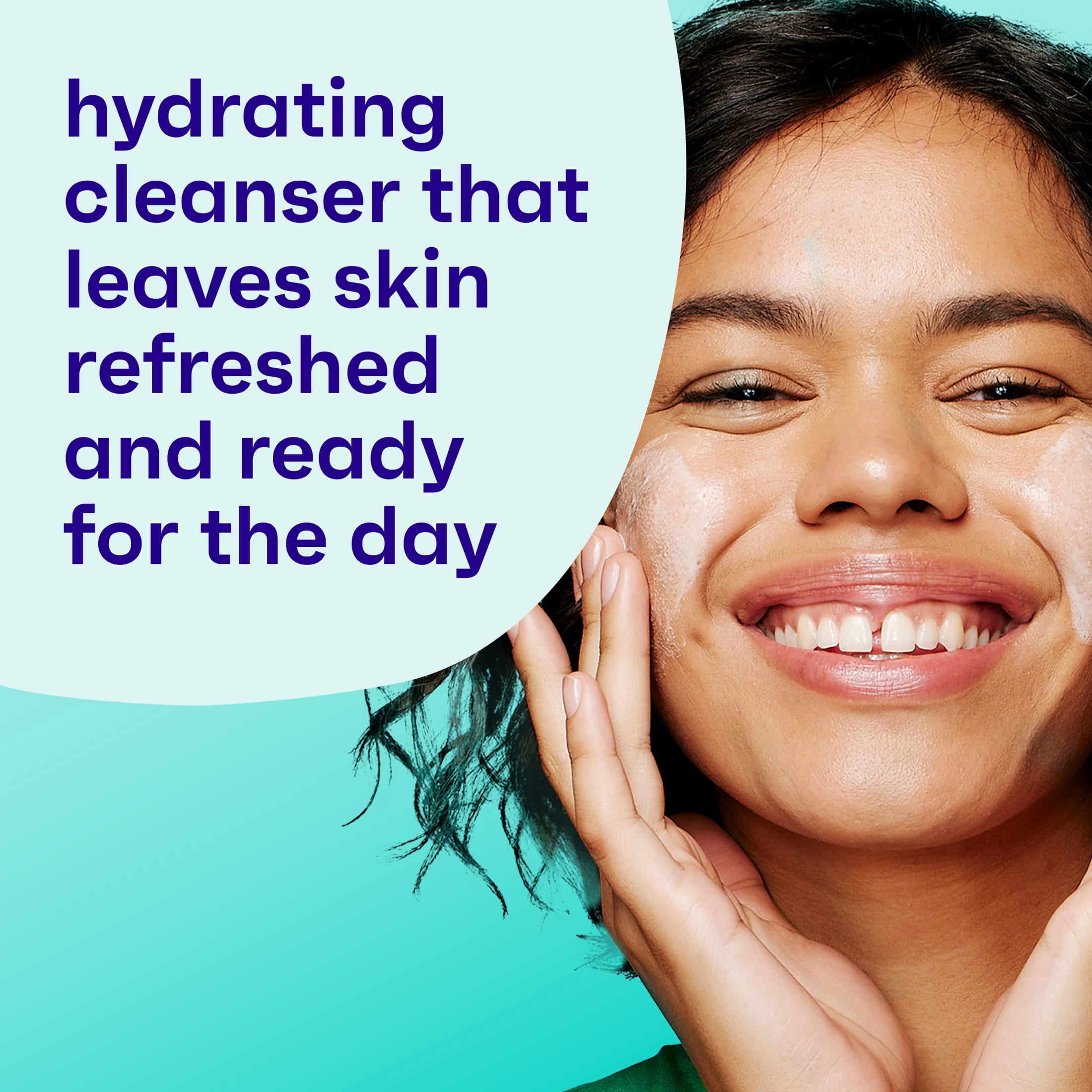 (3 pack) Clean & Clear Morning Burst Hydrating Face Wash with BHA, 8 fl. oz
