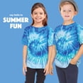 thumbnail image 3 of Tie Dye Style T-Shirts for Men and Women - Multi Color Tops by Krazy Tees, 3 of 7