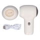 thumbnail image 1 of Cordless Baby Hair Dryer 2 Speed Constant Temperature Low Noise Quiet Gentle Portable Baby Butt Blow Dryer for Infant Toddler Milky White and Brown, 1 of 4