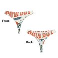 thumbnail image 3 of Balery Cowboy Rising Horse Tangas de Algodón para Mujer con Estampado – Ropa Interior Sexy, Transpirable, G-string-Medium, 3 of 6