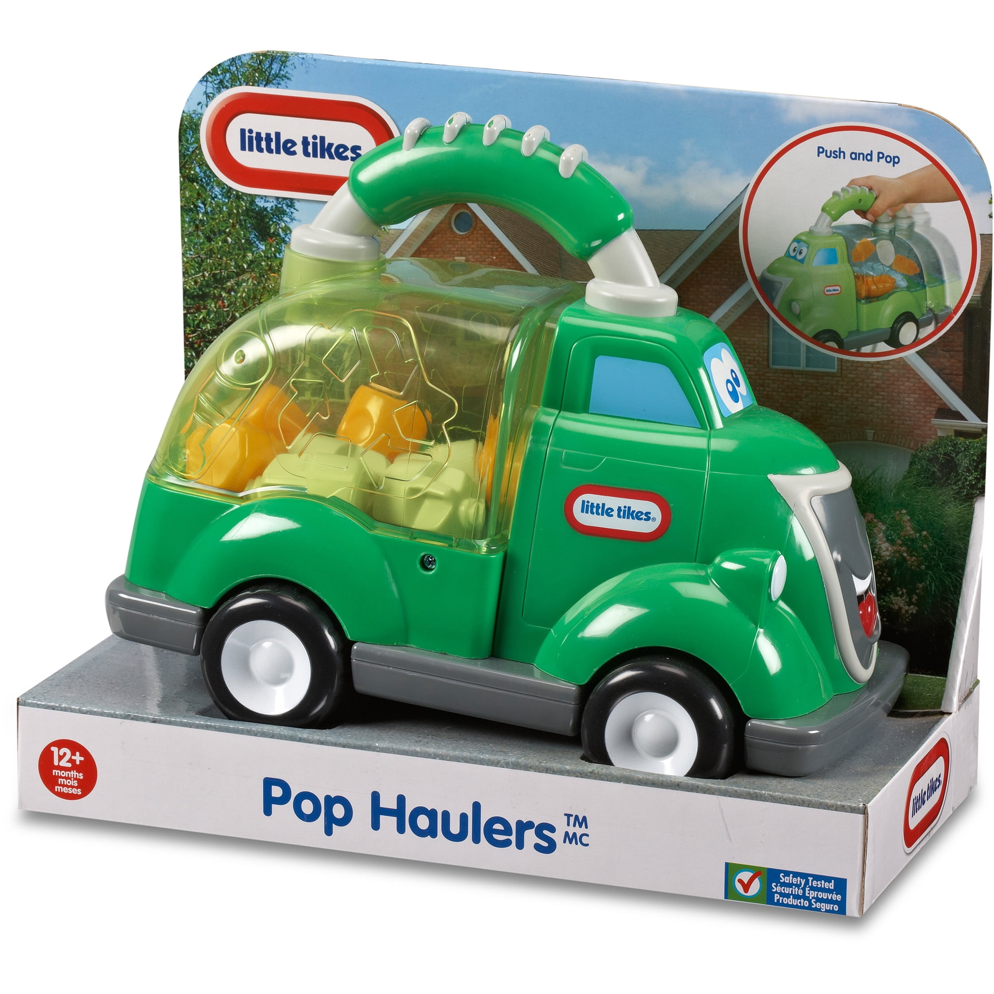 little tikes recycling truck