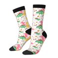 thumbnail image 1 of Balery Cute Baby Dinosaurs Calcetas Largas con Estampado para Hombre y Mujer – Suaves y Transpirables, Talla Única (US 5-11), 1 of 6