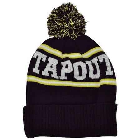 Tapout - Logo Pom Pom Knit Hat