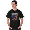 thumbnail image 5 of Wyoming Born and Bred Western Cowboy Men's Graphic T Shirt Tees Brisco Brands S, 5 of 5
