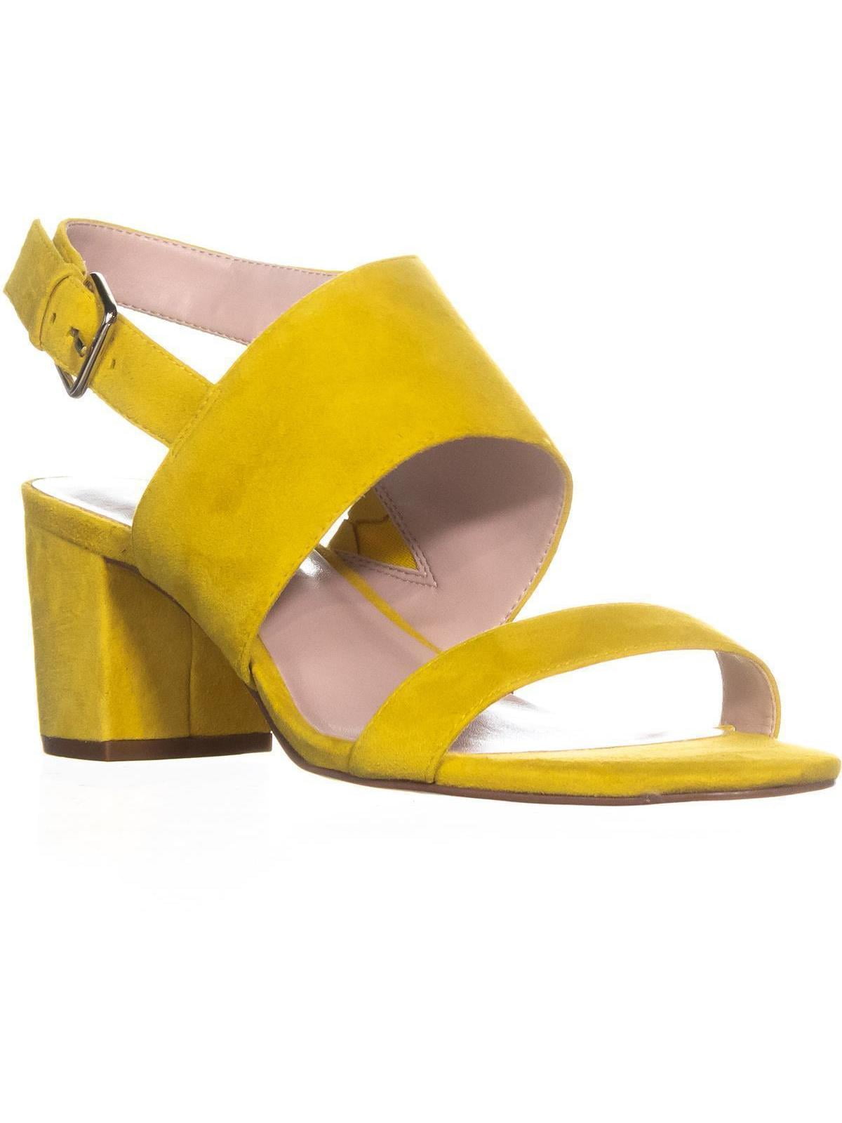 nine west yellow sandals
