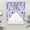Lavender, variant on Purple Flowers Swag Curtains for Kitchen/Bedroom/Living Room, Butterfly Spring Floral Checkered Farmhouse Scalloped Curtains 63 Inch Long, Window Swag Topper Curtains Valances 2 Panels Set 36"x63"