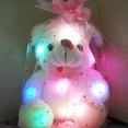 thumbnail image 1 of Oso de lámpara de noche perfke Juguetes de peluche blanco, 1 of 8