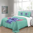 thumbnail image 4 of Stitch 3-piece Set Bedding Set 3D Print Comforter Cover with Zipper ForTeens And Kids Adults Soft Microfiber Bedspread Cover, 4 of 5