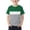Army Green, variant on Boys Colorblock Short Sleeve Shirts Crew Neck Casual Tee Soft Basic Top for Daily Wear
