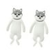 thumbnail image 2 of 2x lindos ganchos de animales Monte de pared Ganchos de refrigerador multipropósito Autoatiempo para la oficina de cocina Decoración de la pared del Fornido, 2 of 8