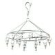 thumbnail image 2 of Percha para secar ropa, percha para secar ropa, percha de acero inoxidable para colgar ropa interior, percha con múltiples clips, tecnología avanzada, 2 of 12