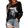 thumbnail image 2 of Suéter de punto NikouMX para mujer con Cuello redondo y lentejuelas grado profesional, 2 of 6
