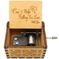 thumbnail image 6 of Girlfriend Birthday Presents Can't Help Falling in Love Valentines Day Gift Vintage Hand-Cranked Music Box Engraving TYPE C, 6 of 8