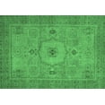 thumbnail image 1 of Ahgly Company Indoor Rectangle Abstract Emerald Green Modern Area Rugs, 8' x 10', 1 of 4