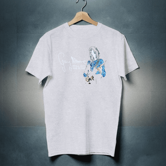 Gary Moore - Still Got The Blues Signature T shirt Uniex Black Size S-4XL GO802