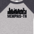 thumbnail image 4 of Inktastic Memphis City Skyline with Grunge Boys or Girls Baby Bodysuit, 4 of 5