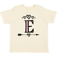 thumbnail image 3 of Inktastic Letter E Monogram Tribal Arrow Girls Toddler T-Shirt, 3 of 5
