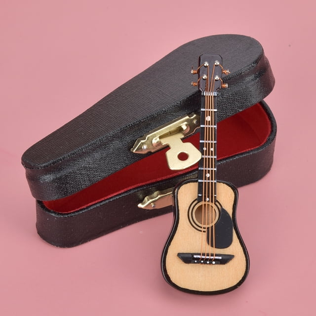 Modelo de guitarra en miniatura, modelo de guitarra acústica en miniatura Modelo de guitarra Modelo de guitarra acústica Probado y confiable