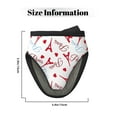 thumbnail image 4 of Eiffel red Tower Oven Mitts Heat Resistant - Soft Lining Silicone Mini Oven Mitts with HangingLoop, Kitchen Oven Gloves Heat Resistant 500℉ for Cooking Baking Microwave, 4 of 7