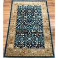 thumbnail image 2 of Antep Rugs ORIENTAL Collection ROYAL Floral Oriental Polypropylene Area Rug (BLUE/IVORY , 4'1" X 6'), 2 of 3