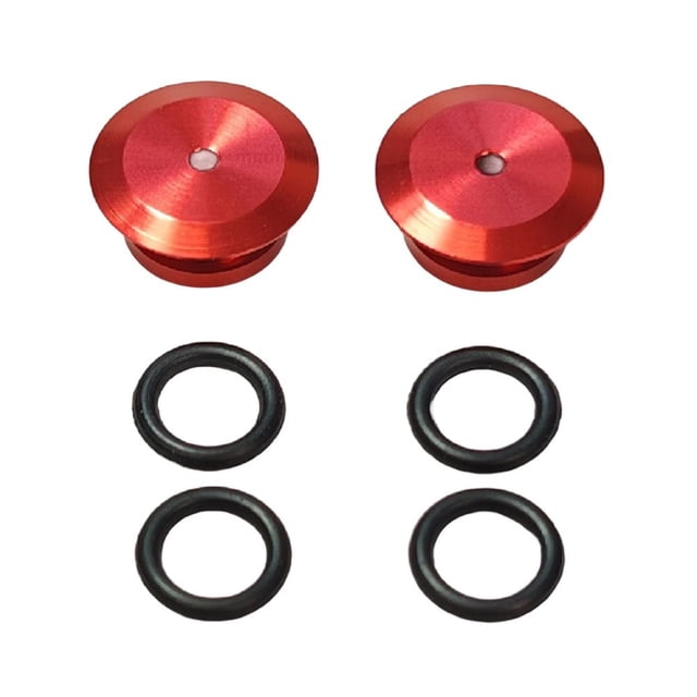 Yimiti Poignée de Moulinet de Pêche Bouton de Moulinet Baitcasting Pièces de Réparation de Moulinet Diy--Rouge