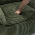 thumbnail image 5 of Jopath Giant Bean Bag Chair for Adults Teens,Oversized Corduroy Bean Bag Chairs Lazy Sofa Couch Chairs with Soft Memory Foam Filler for Living Room,Bedroom,Gree, 5 of 7