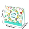 Lilixerw Clearance 2025 Desk Calendar,Jan.2025Jun.2026,Standing Flip Calendar 2025,18 Months
