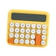 thumbnail image 3 of Calculadora de escritorio portátil, suministros de oficina, suspensión automática con tapete antideslizante Pantalla LCD grande Calculadora estándar amarillo con blanco Sunnimix calculadora de escritorio, 3 of 8