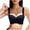 Black, variant on Women's Trendy Balconette Low Cut Bra Half Cup Push Up Lightly Padded Underwire