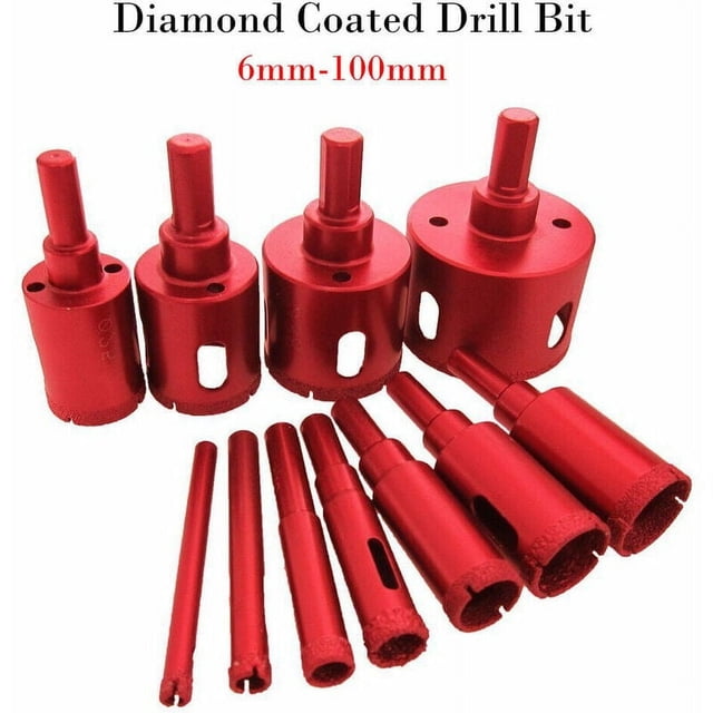 1 Uds. 20mm Foret diamant¨¦, Scie-cloche d'accessoires de forets pour verre/carrelage/c¨¦ramique/marbre/porcelaine de coupe, embouts pour Surfaces en Verre carrelage c¨¦ramique et marbre 6- 100mm