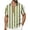 #01 Army Green 【Mix & Match: Stock Up on Your Favorite Colors】, variant on Men's Hawaiian Beach Shirt Quick Dry Button Down Short Sleeve V Neck Relaxed Fit Summer Printed Tropical Casual Daily Vacation | Zenithor,Gray L