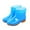 Blue, variant on Rain Boots Tube Plus Velvet Rain Boots Rain Boots Shoes Rubber Shoes Overshoes Water Boots Women Kitchen Fashion Adult Non Slip Short Tube Rain Boots