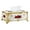 white, variant on European-Style Tissue Box Living Room Desktop Tissue Box Retro Luxury Tissue Case Rose Patterned Napkin Holder Home Decoration