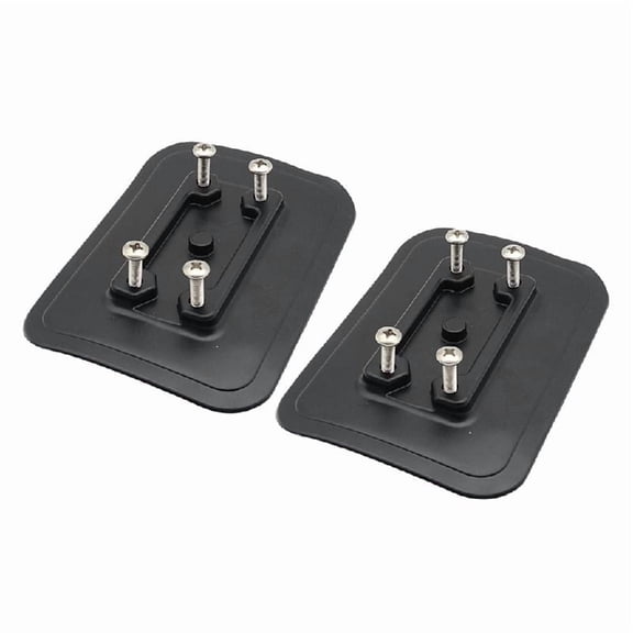 2Pcs Boats Glues on Pad Inflatable Boats Rod Holder Fish Finders Mount