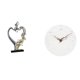 thumbnail image 1 of Estatua de pareja,Figura de pareja besándose,regalo de boda moderno,Estatua de pareja besándose en el aniversario de San Valentín,Reloj de pared,Reloj de pared decorativo para baño y, 1 of 8