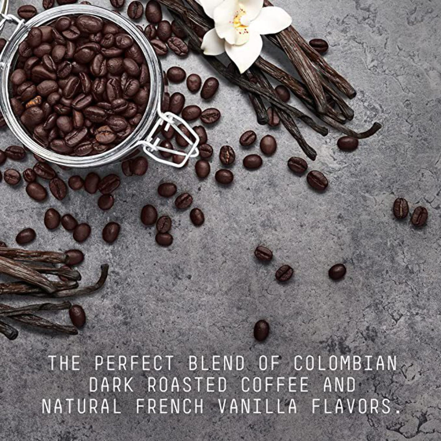 Cold Brew Vanilla Hazelnut Flavor, 100% Colombian Dark Roast Gourmet Course  Ground Coffee 1lb, 16 oz - Metro Market