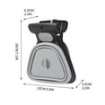 thumbnail image 4 of Grey Pet Waste Picker Upper Scooper For Dogs Cats Large Size Grey Portable Outdoor Indoor Poop Cleanup Tool, 4 of 6