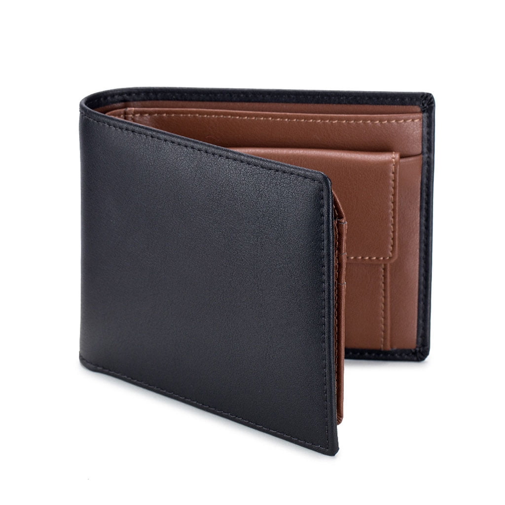 Men's Vintage Genuine Leather Customized Wallet Rfid Blocking Card