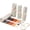 Floral Print, variant on Canvas Pencil Roll Organizer, 36 / 48 / 72 Slots Durable Artist Pen Wrap Case, Portable Canvas Pen Holder Pouch for Colored Pencils, Markers, Paint Brushes, Art Supplies Storage for Travel Drawing