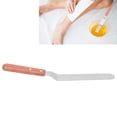thumbnail image 4 of Stainless Steel Wax Spatulas, Metal Waxing Sticks Comfortable Grip Practical Wooden Handle  For Salon For Home Use, 4 of 8