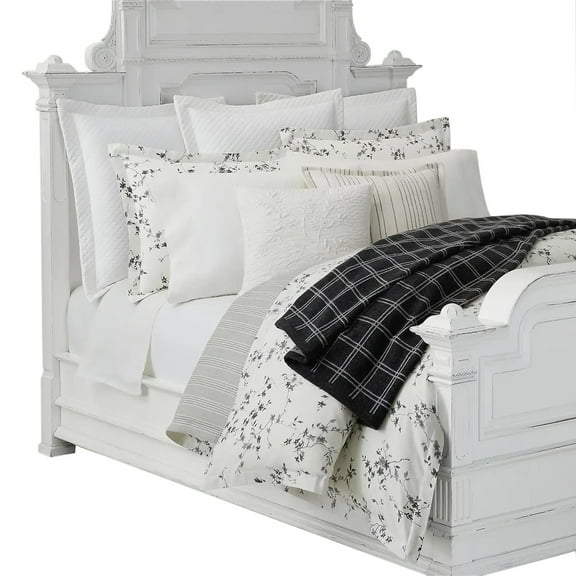Ralph Lauren Home Munroe Full/Queen Duvet Cover Charcoal - NWT $470