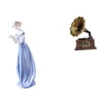 thumbnail image 1 of Figura De Niña Nórdica De Porcelana, Estatua De Dama De Resina Vintage, Escultura Coleccionable Moderna, Adorno Retro Para Estante, Escritorio, Inauguración De La Casa, Regalo De San Valentín, 1 of 9