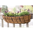 thumbnail image 2 of Panacea Products Classic Finial Series 30-Inch Window/Deck Planter, Black, 2 of 2
