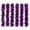 Purple, variant on Halloween Garland Purple Tinsel Shiny Thick Metallic Twist Tinsel with Ghost Cutouts Ceiling Hanging Decor for Halloween Party Indoor Outdoor Home Mantle Door Frame Decor Supplies 79inch 6pcs