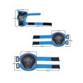 thumbnail image 2 of Children's knee pads 2-8 years old protective equipment set 6 in 1 set suitable for skating, bicycles, roller skating, scooters, skates, 2 of 5