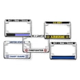 thumbnail image 6 of [Officially Licensed Product] - Motorcycle Metal License Plate Frame with United States Navy Retired, Eagle and Anchor Logo Design - Chrome, 6 of 7