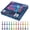 24 Colors/Box, variant on Ywmsfl Shimmering Markers 0.7mm Glittering Highlighter Marker For Card Making Painting on Paper Canvas Glass Stone Wood